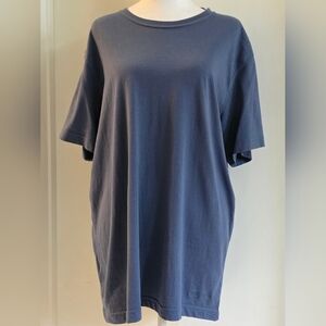 Vintage 90s Eddie Bauer Mens Large Distressed Blank Short Sleeve Pocket T-Shirt